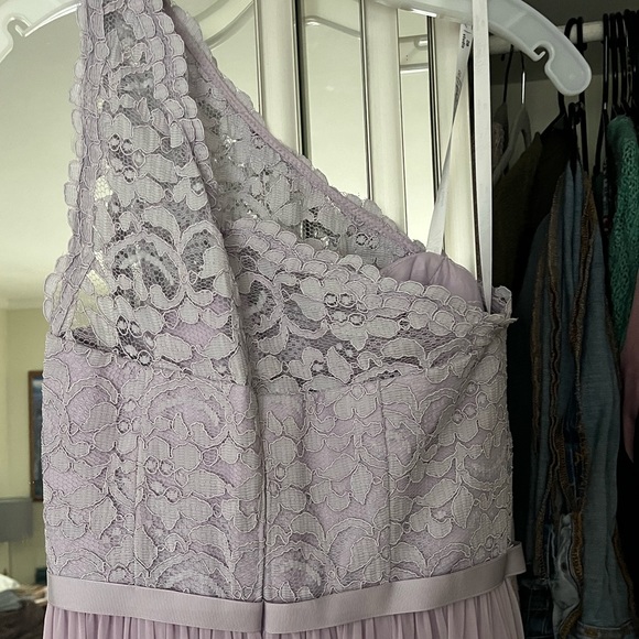 David’s Bridal bridesmaid gown in color Iris - Picture 3 of 7